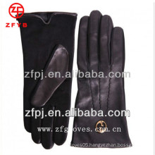 Cool gentleman leather driving gloves